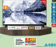 Hİ-LEVEL 32 İNÇ HD READY SMART TV AKILLI TELEVİZYON